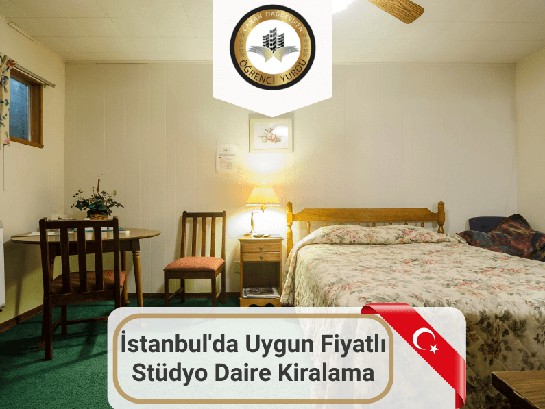 Uygun fiyata kiralık stüdyo daire İstanbul'da